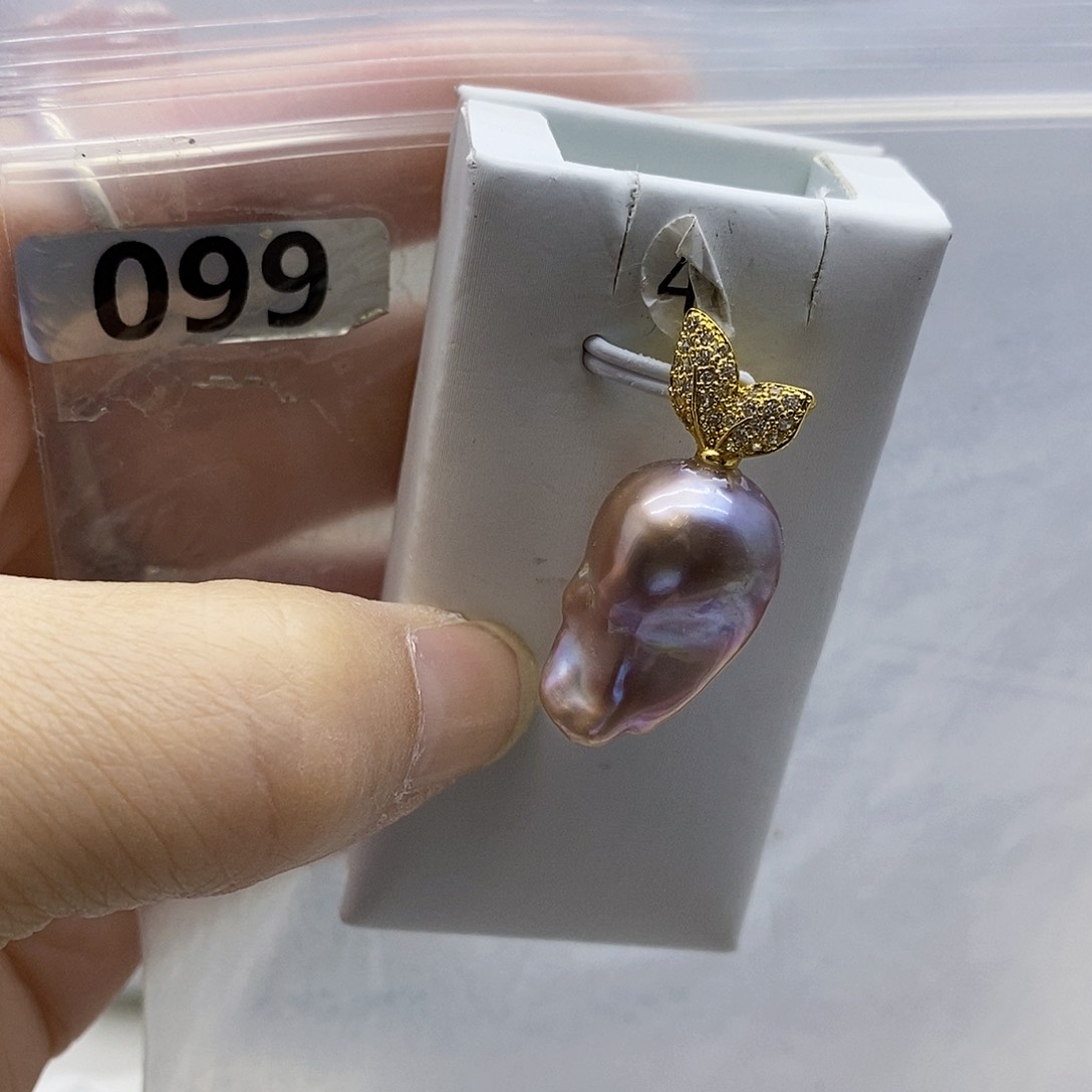 颈饰合金淡水珍珠