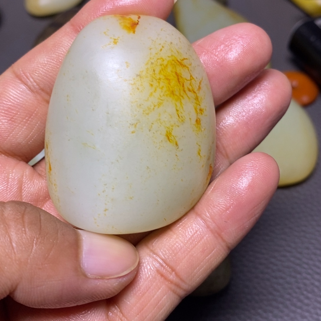 淮***北和田玉（糖玉）未镶嵌挂件