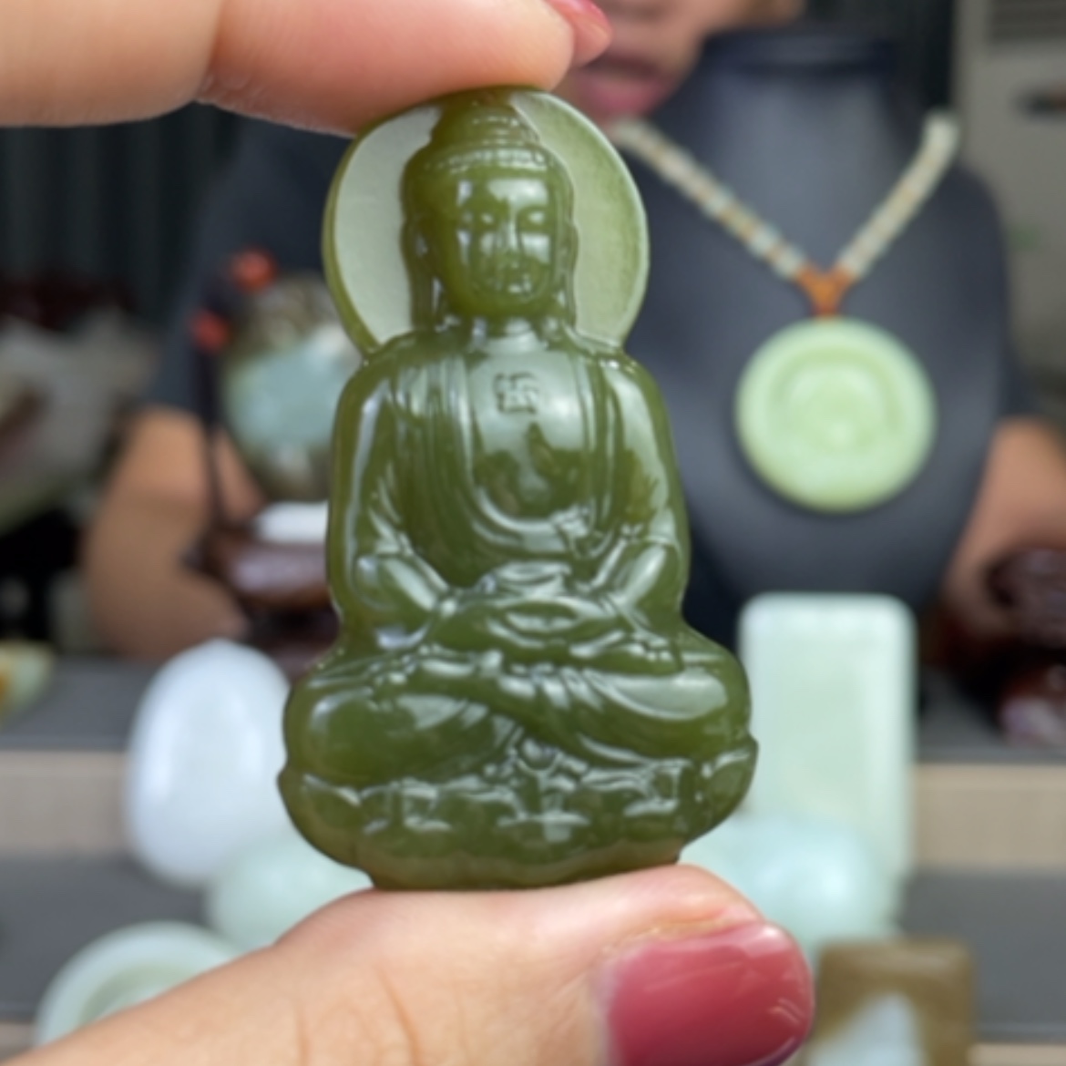 【闪购商品】和田玉未镶嵌颈饰