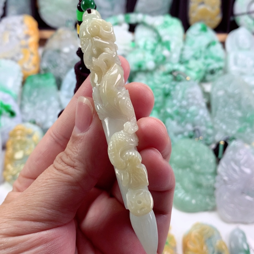 【闪购商品】翡翠吊坠(不含链)未镶嵌