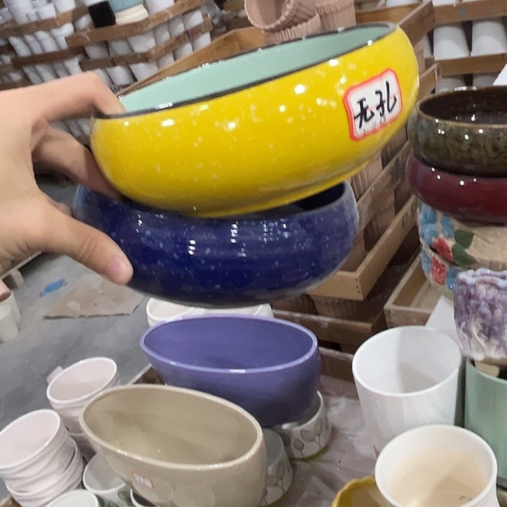 福利价陶瓷花盆全场10包邮