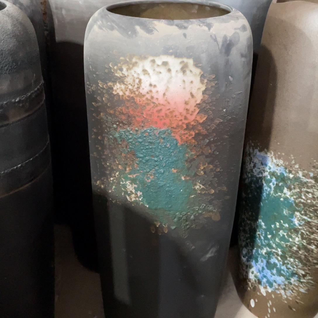 陶瓷瑕疵盆70厘米口径18厘米