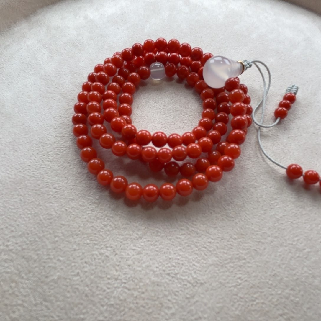 南红玛瑙5➕多圈未镶嵌