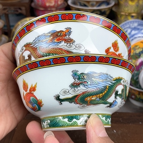 景德镇陶瓷藏式茶碗