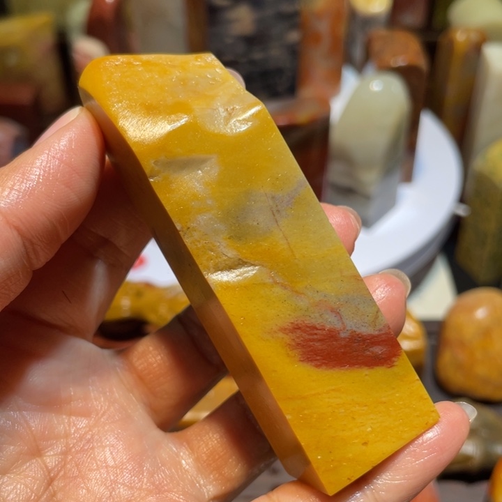 寿山石印石素章印章