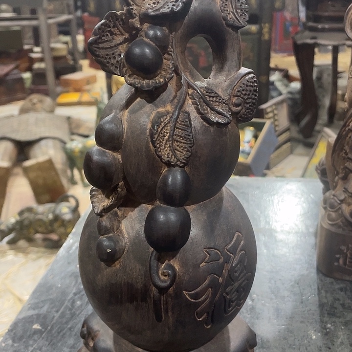 香榧木新年快乐香木材料