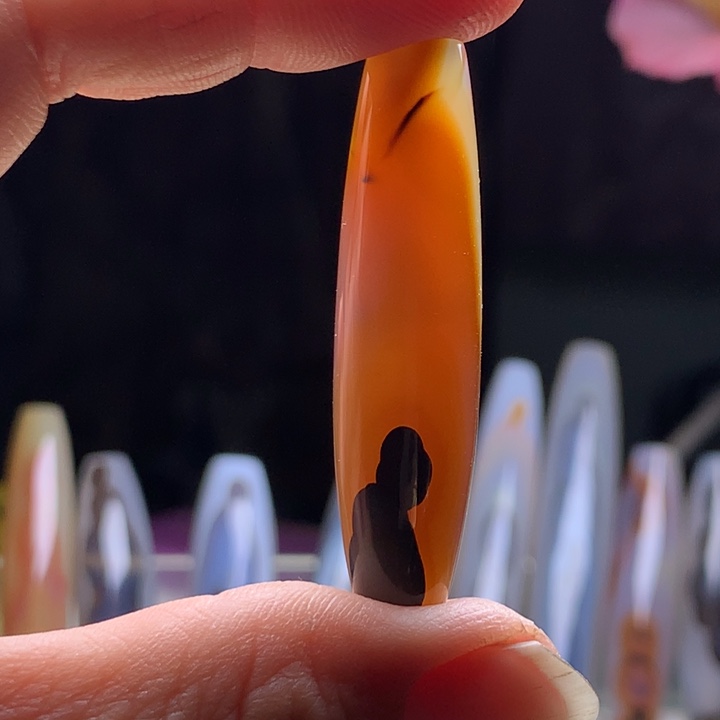 玛瑙/玉髓颈饰未镶嵌138