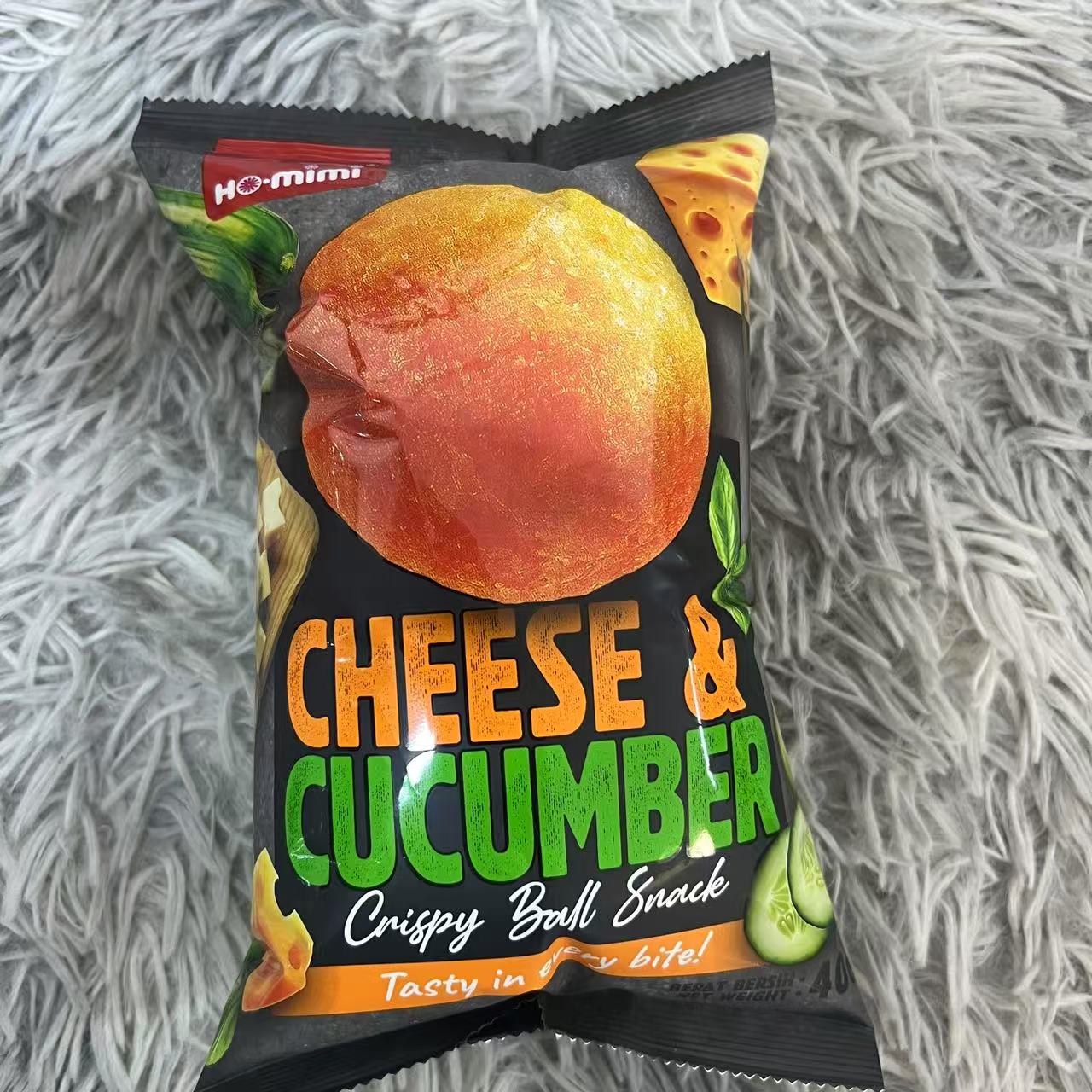 马来西亚进口啵啵球（芝士青瓜味）