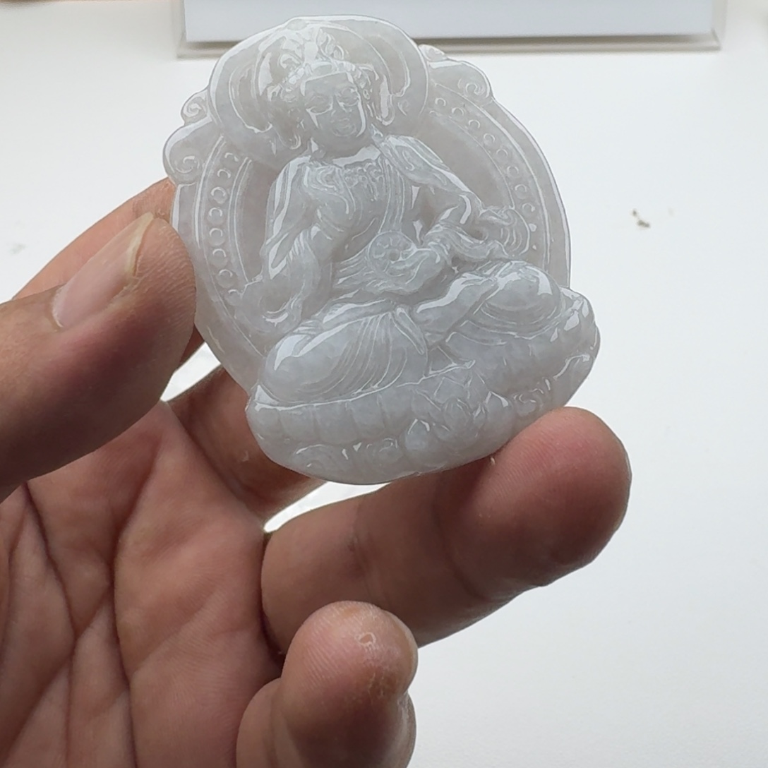 颈饰未镶嵌翡翠天然缅甸A货翡翠