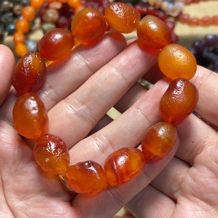 玛瑙/玉髓合金手链