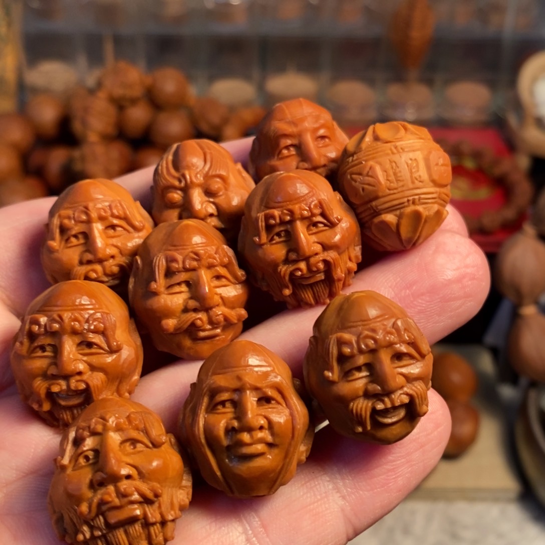 【闪购商品】橄榄核手串骑****爸建良2.0铁核须派十八罗汉