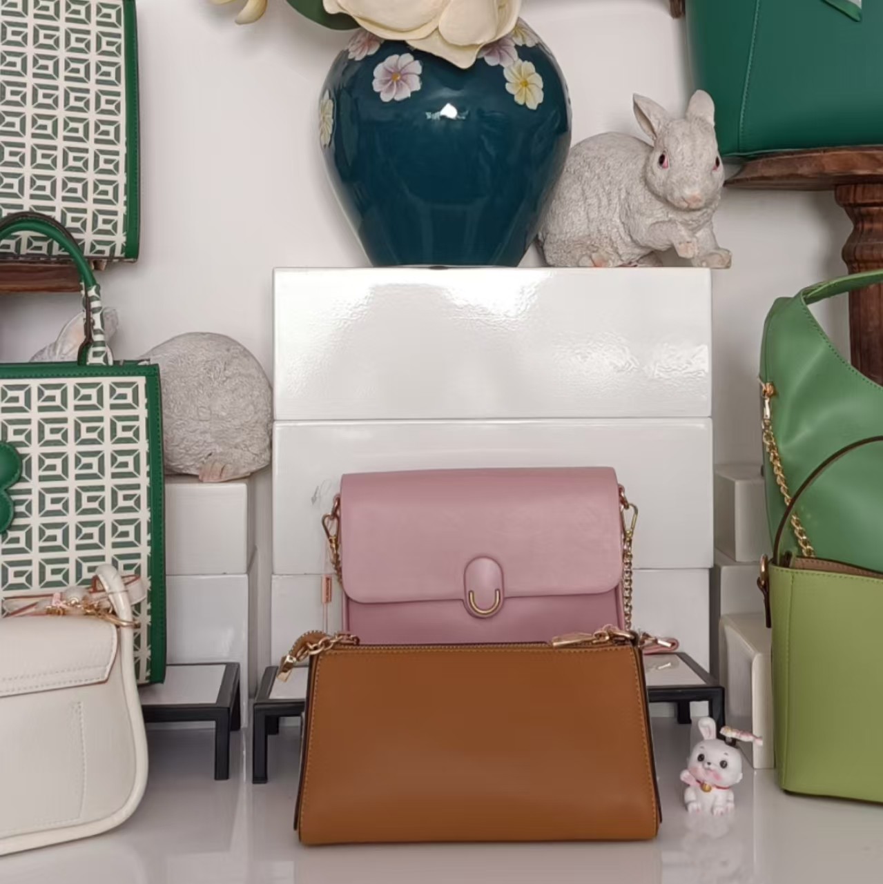 女包轻奢时尚休闲百搭女士夏季小众简约潮流肩包斜跨单肩女包