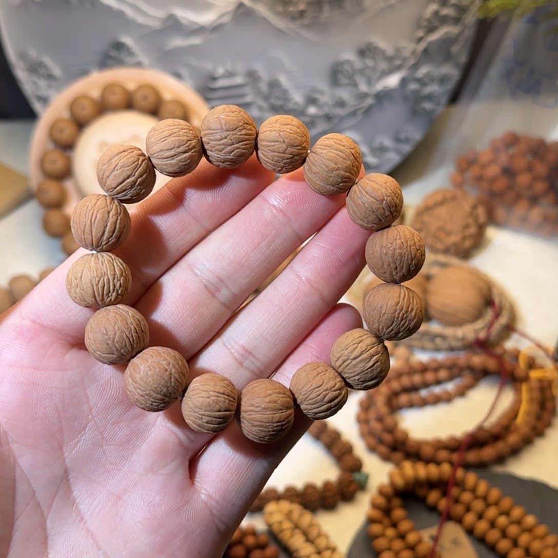 柏香籽/百香籽吊坠风雨手串