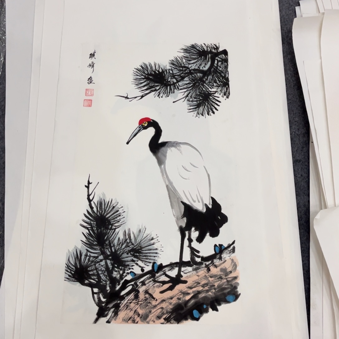 国画ZH精品国画单幅任发
