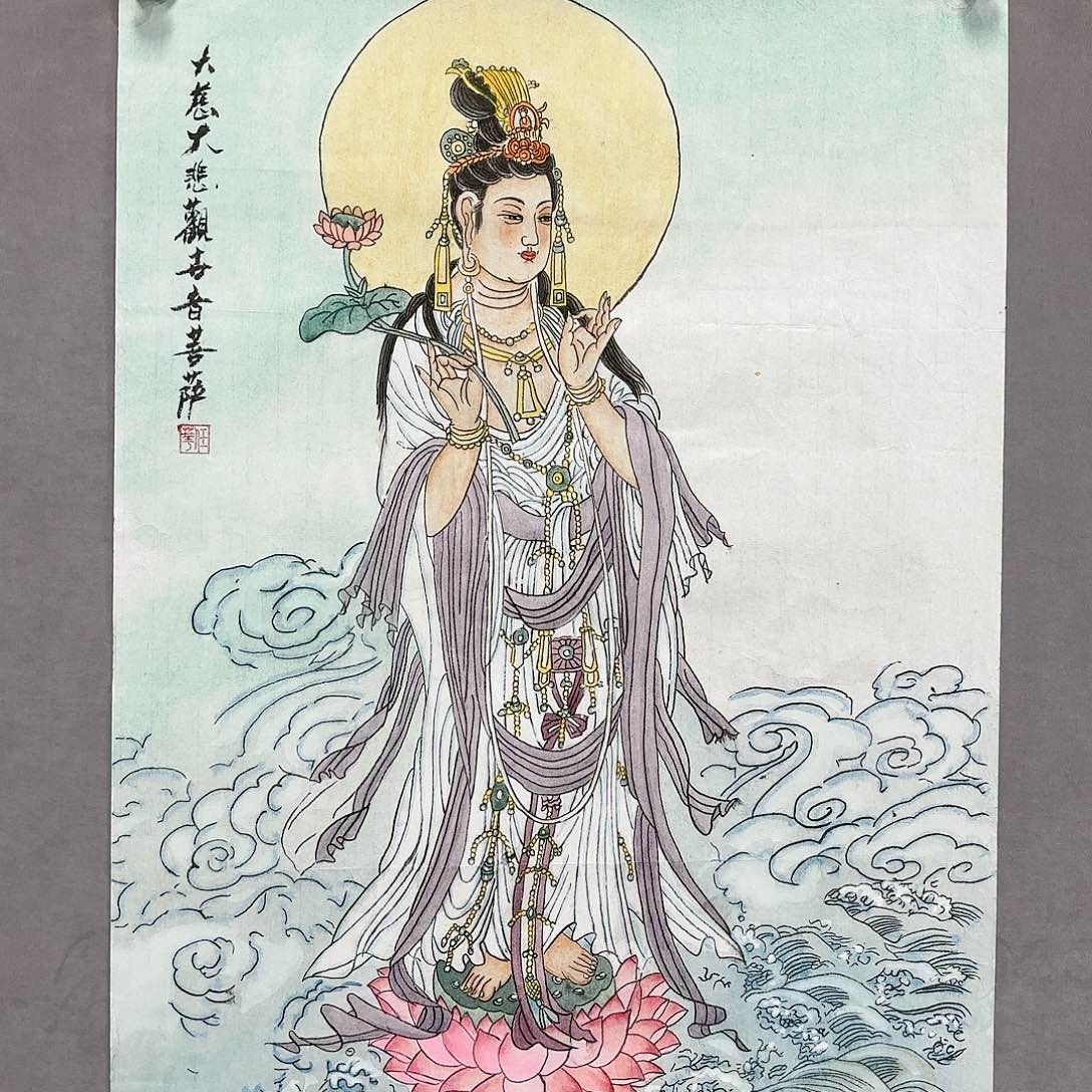 国画国画纯手绘作品请放心去藏