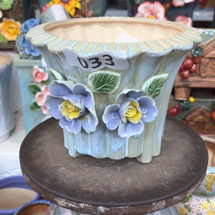 紫砂花盆粗陶材质多肉花盆