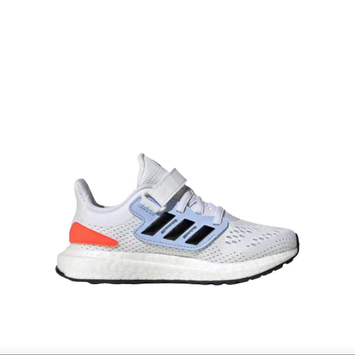 得adidas/阿迪达斯 Pureboost 22 C儿童跑步鞋 中童 白蓝GZ2601