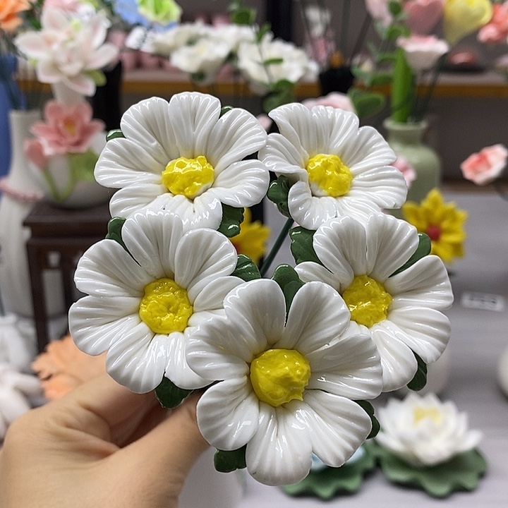 陶瓷陶瓷材料小雏菊