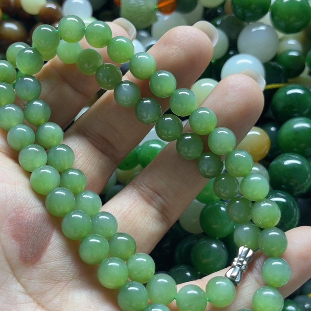 和田玉手链未镶嵌