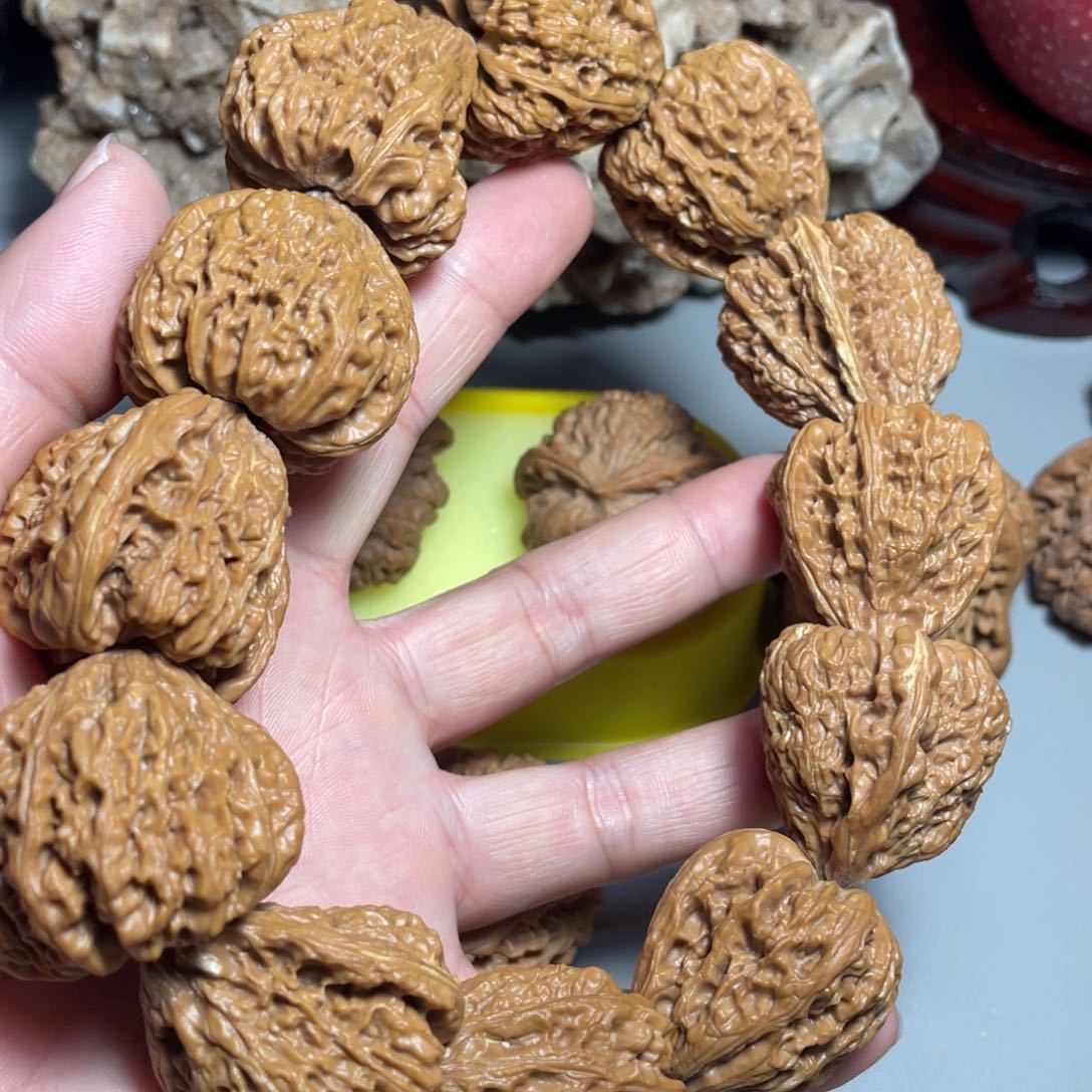 核桃手串/手链精品南疆石手持