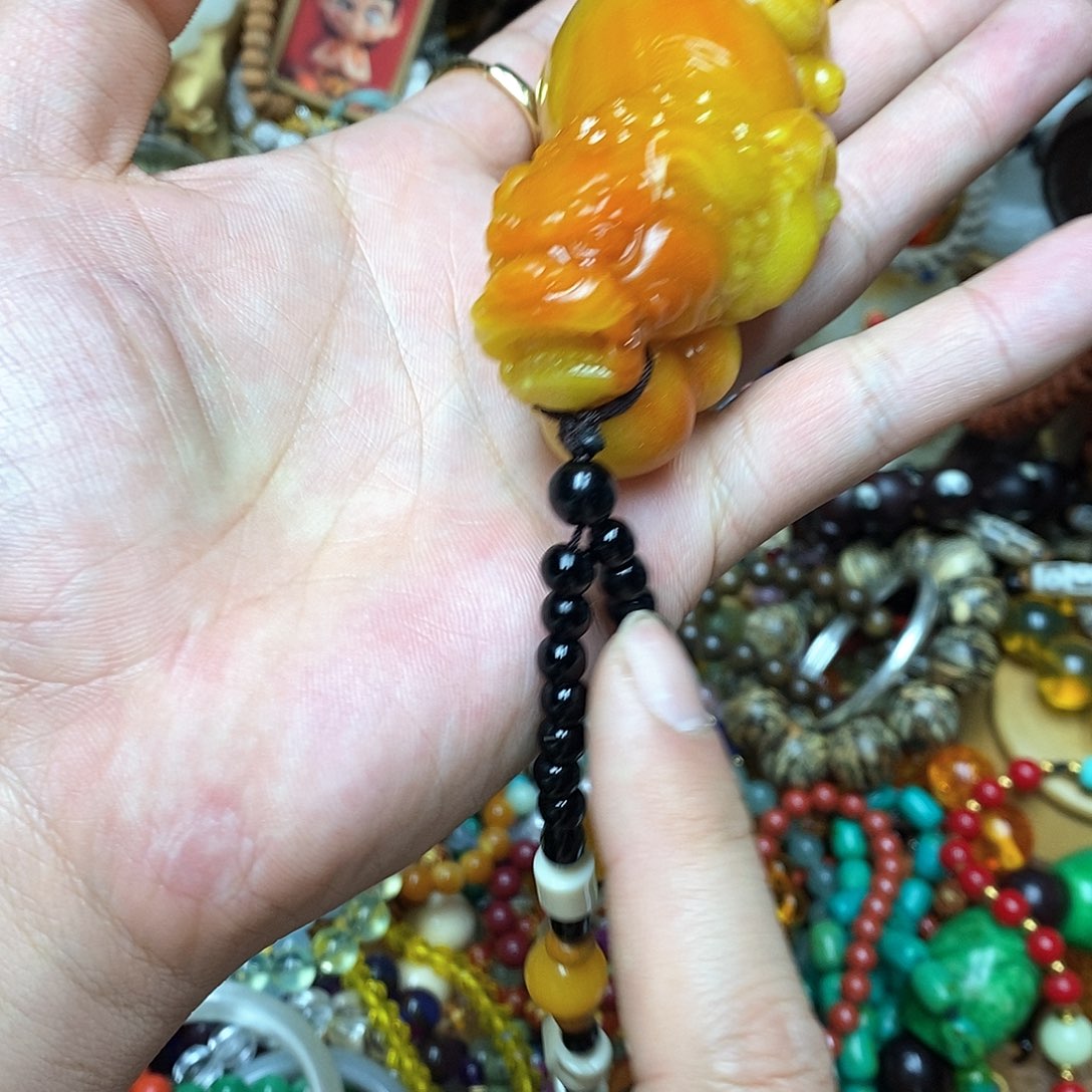 滴血莲花菩提吊坠