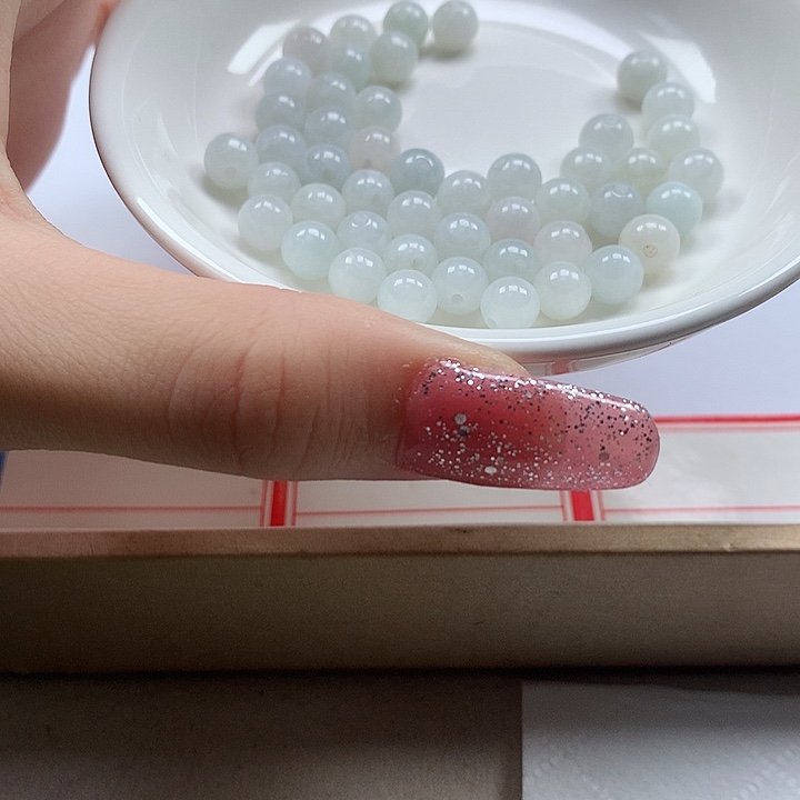 爽***付翡翠未镶嵌手链翡翠