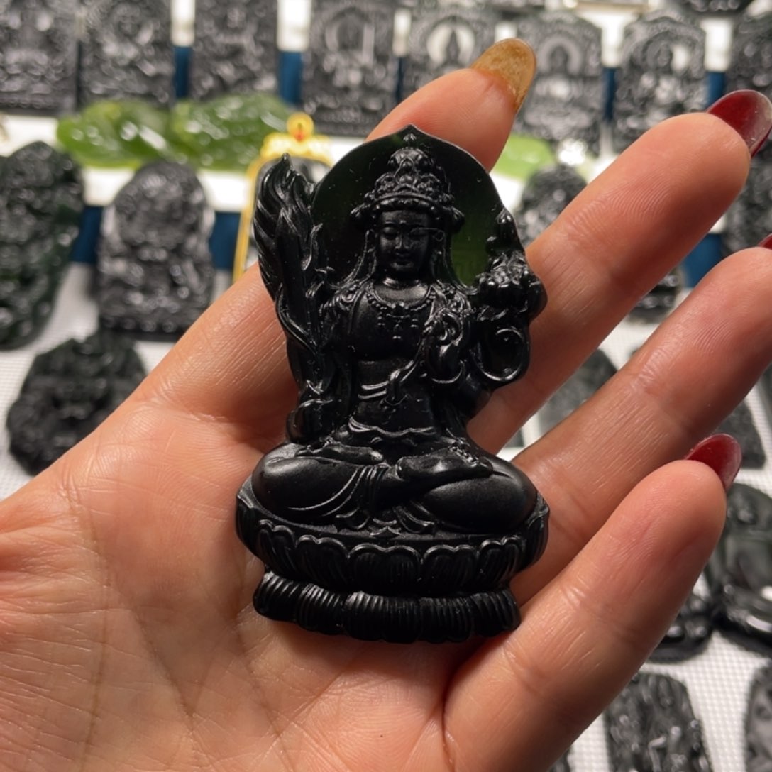 蛇纹石玉吊坠未镶嵌小****业