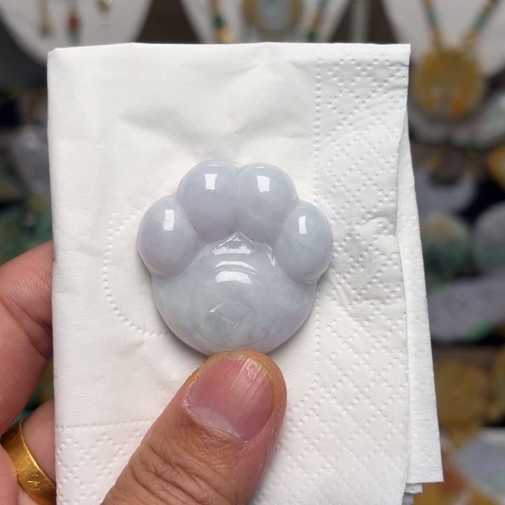 翡翠颈饰未镶嵌吊坠