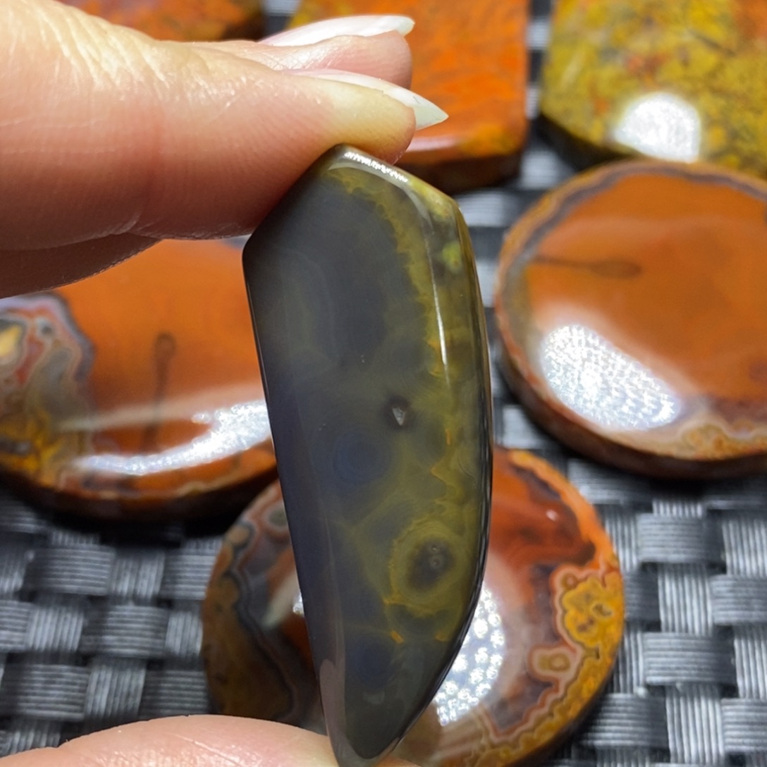 玛瑙/玉髓挂坠未镶嵌