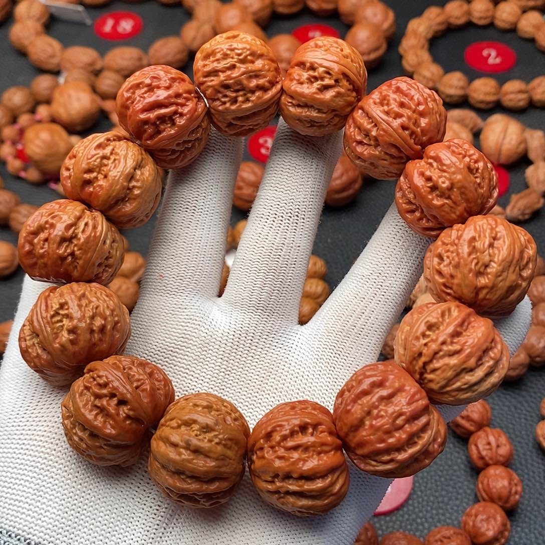 文玩核桃手串26尺寸磨盘