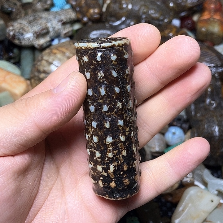 和田玉未镶嵌颈饰115