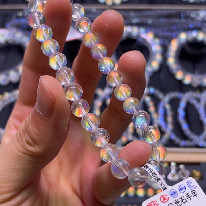 未镶嵌手链月光石精穿马岛手串7