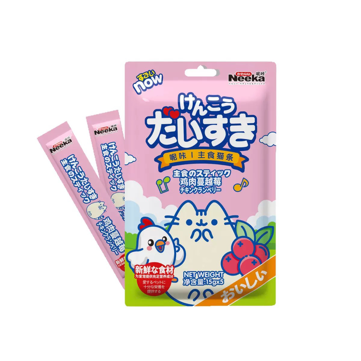 全阶四口味主食猫条