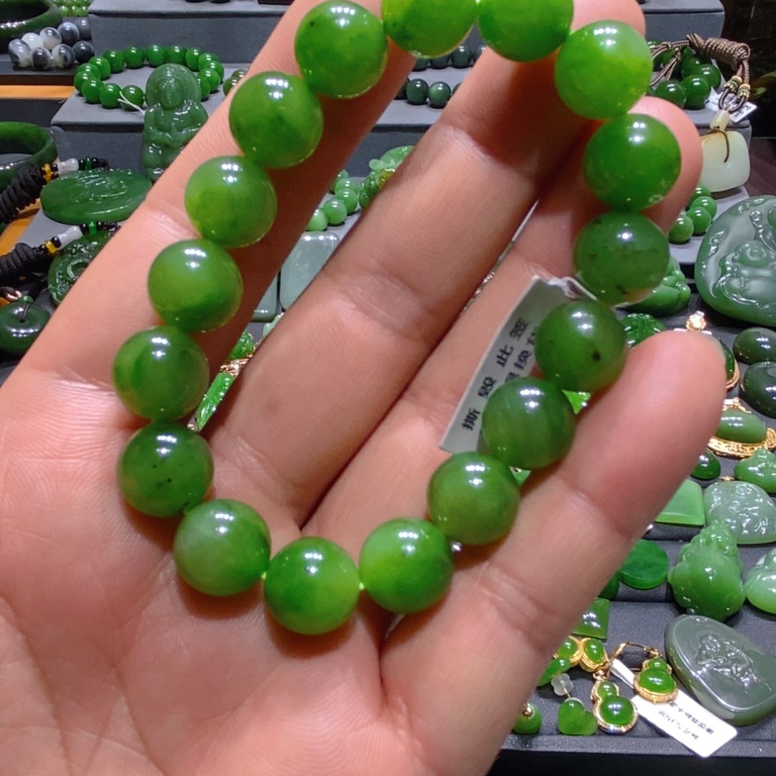 未镶嵌手链和田玉（碧玉）