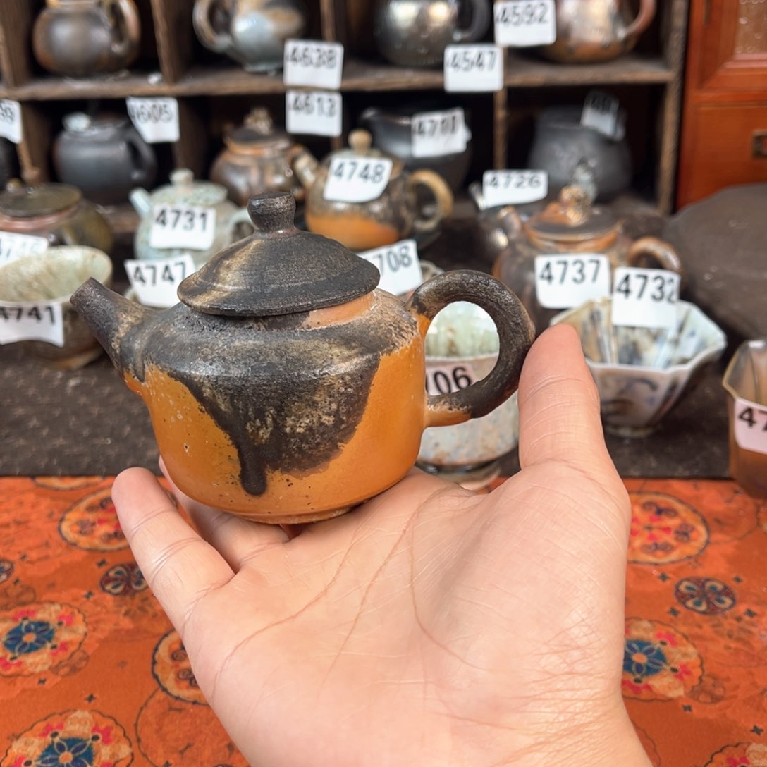 杯柴烧茶器主人壶
