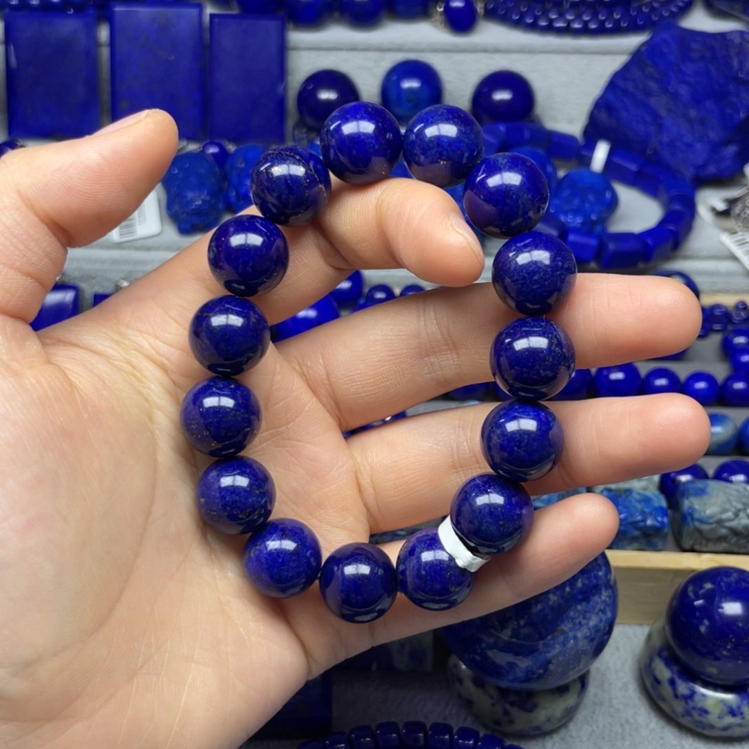 青金石手串14+未镶嵌乐*高