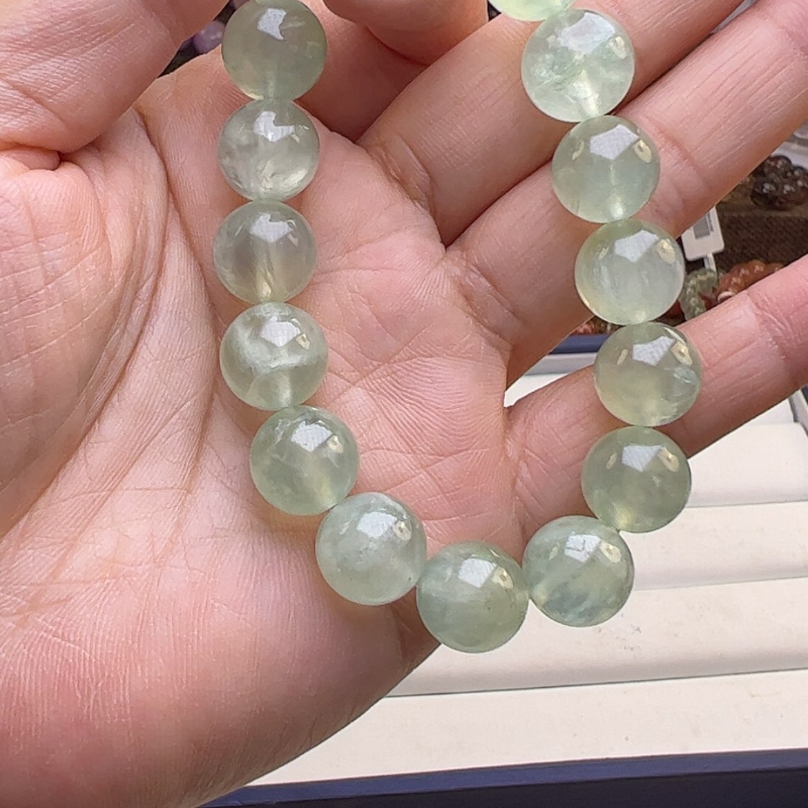 【闪购商品】水晶手链未镶嵌荔**瓜747