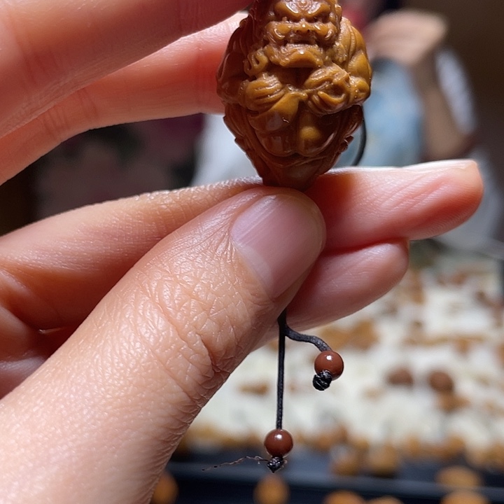 橄榄核吊坠大黑天