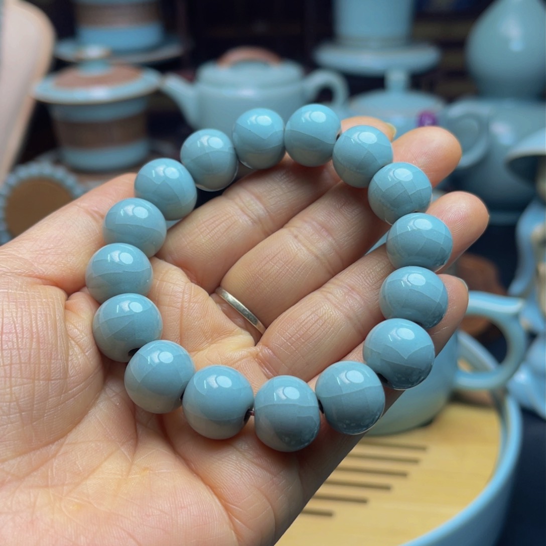 【闪购商品】壶瓷汝州正品茶器，杯，壶，盖碗，串，