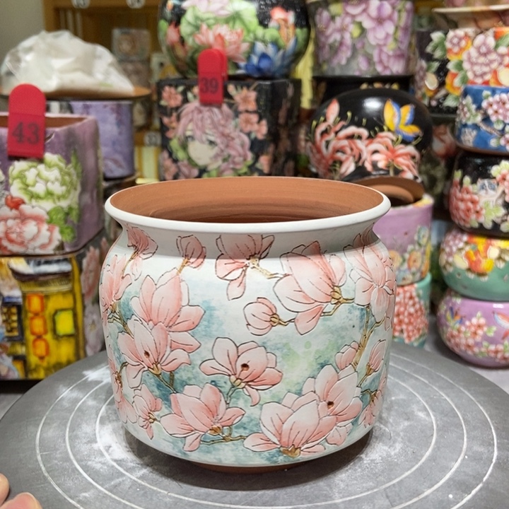 景德镇艺术手绘作品