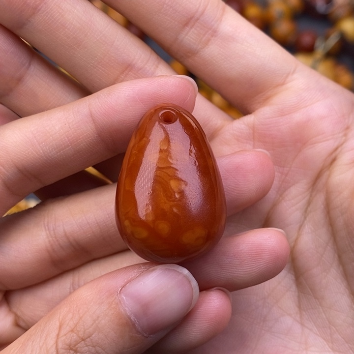 琥珀未镶嵌裸石蜜蜡M