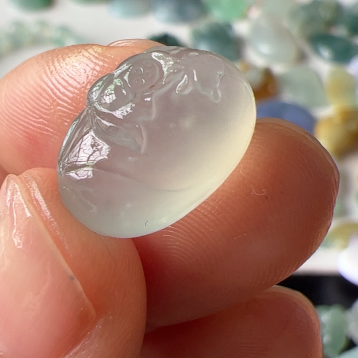 定制翡翠未镶嵌百****喝自然光