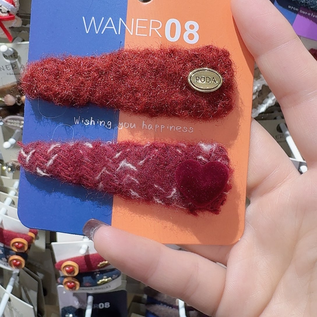 皮质铁合金爱心拜拜