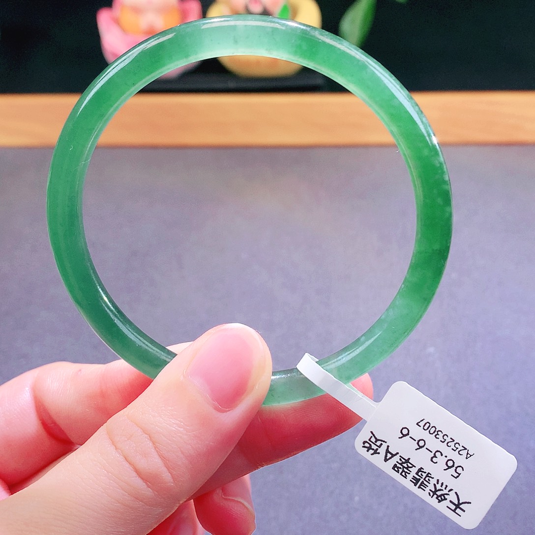 翡翠未镶嵌手镯天然翡翠