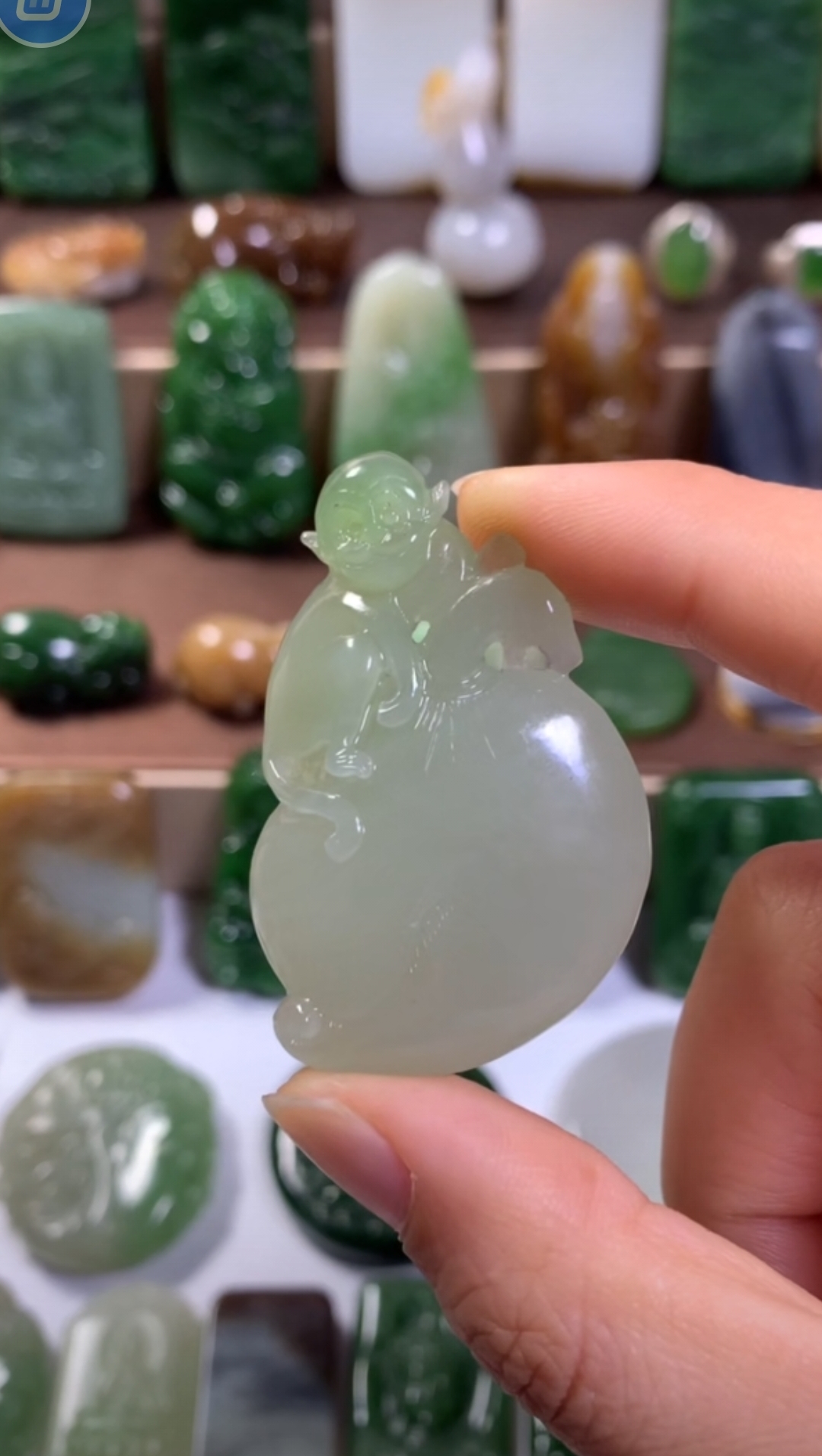 和田玉挂件未镶嵌