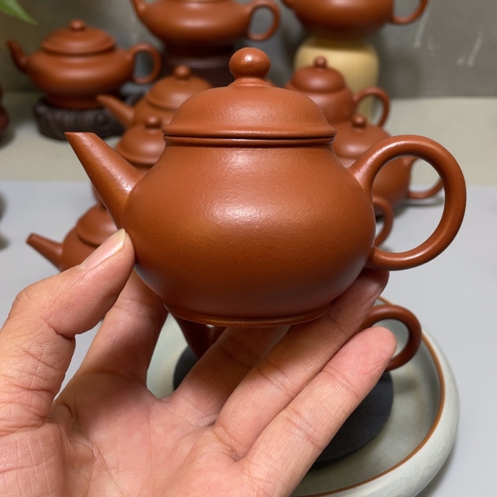 紫砂茶壶生砂生砂巴乐水平