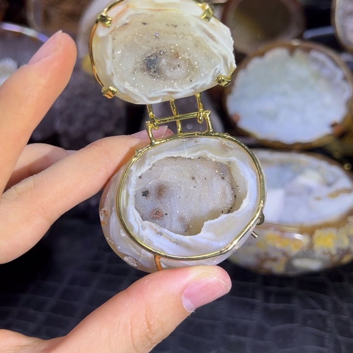 水晶珠宝半成品未镶嵌