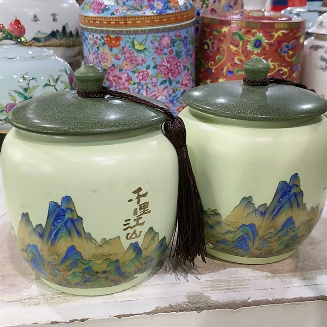 【闪购商品】罐陶瓷茶叶罐密封罐