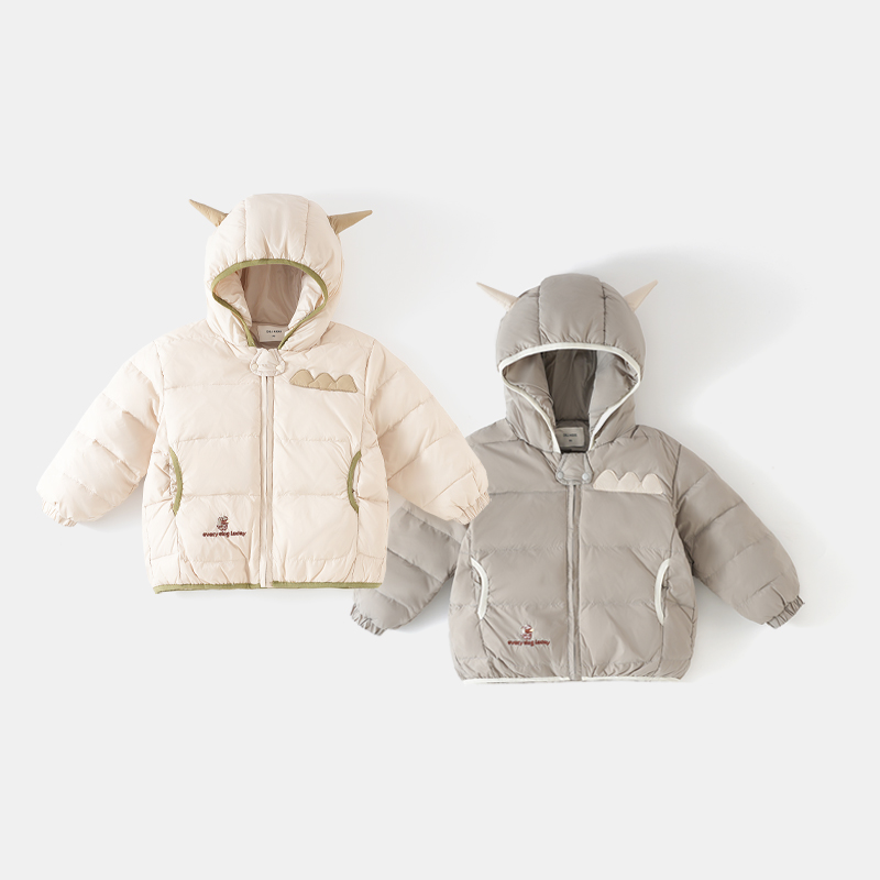婴幼小童连帽羽绒服【小牛角】时尚洋气保暖羽绒服2070