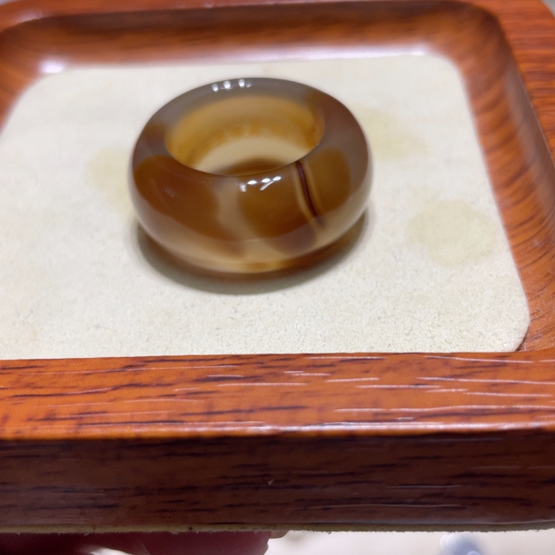 玛瑙/玉髓戒指未镶嵌